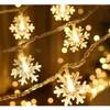 String Lights - Snowflakes - Warm White Online