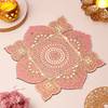 Stunning Acrylic Laser Cut Diwali Rangoli Mat