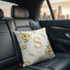 Shop Sunshine Floral Personalized Cushion