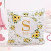 Sunshine Floral Personalized Cushion