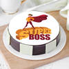 Super Boss Poster Cake