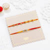 Buy Swastik Macrame Rakhis - Set Of 2