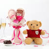 Sweet Affection Floral And Teddy Combo