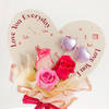 Buy Sweet Affection Floral And Teddy Valentine Combo
