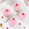 Gift Sweet Hearts Cupcakes - Set Of 4