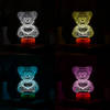 Buy Teddy Bear Love Personalized LED Lamp