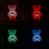 Shop Teddy Bear Love Personalized LED Lamp