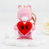 Buy Teddy Love Personalized 3D Keychain