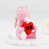 Shop Teddy Love Personalized 3D Keychain