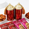 Buy Tempting Delight Bhaiya Bhabhi Rajwada Rakhi Hamper