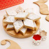 Tempting Silver-Coated Kaju Katli