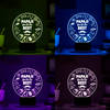 Shop The Best Papa Ji Personalized LED Lamp