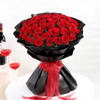 Gift The Love Floret 50 Red Roses Heart Shape Bunch