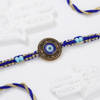 Gift Thoughtful Personalized Evil Eye Rakhi Gift Hamper