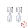 Timeless Grace Sterling Silver Pearl Earrings Online
