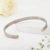 Buy Timeless Radiance - Personalized Silver Cuff Bracelet For Women
