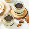 Gift Tiramisu Choco Chip Jar Cake Set Of 2 (190 gm)