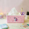 Tissue Box With Pen And Phone Stand Single Piece Online