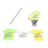 Shop Tissue Paper - Tshirt Shape - Pack Of 12