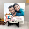 Gift Together We Belong Personalized Tile