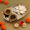 Traditional Thali with Kaju Katli Online