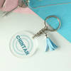 Transparent Personalized Keychain