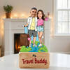 Travel Buddy Personalized Caricature Gift