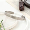 Buy Trendy Men's Cuff Bracelet - Personalized - Silver