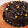 Shop Truffle Cake with Golden Accents for Valentine's Day