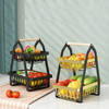 Two-Tier Countertop Fruit Basket - Assorted - Single Piece Online