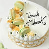 Buy Umrah Mubarak Macaroon Vanilla Cake (One Kg)