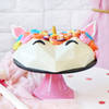 Gift Unicorn Chocolate Heart Pinata Cake (500 gms)