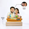 Buy Vacation Mood Personalized Caricature Gift For Couples