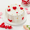 Valentine Bliss Red Velvet Cake (1 Kg) Online