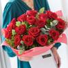 Valentine's Day Luxury 18 Red Roses.