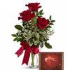 Valentine Special Rose Trio Online