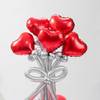 Gift Valentines Day Luxe Heart Balloon Bouquet