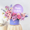 Gift Violet Charm Birthday Arrangement