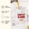 Gift Warm Hugs Personalized Cushion And Mug Duo For Valentine's Day