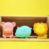 Gift Whimsical Animal Soaps - Set Of 3