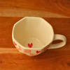 Shop Whimsical Chequered Heart Mug - Single Piece