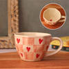 Whimsical Chequered Heart Mug - Single Piece Online