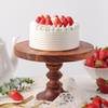 Gift White Chocolate And Strawberry Symphony Cake (1 Kg)