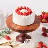 White Chocolate And Strawberry Symphony Cake (1 Kg)