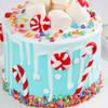Shop Winter Wonderland Semi-Fondant Christmas Cake (1 Kg)