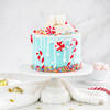 Gift Winter Wonderland Semi-Fondant Christmas Cake