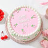 Buy Women's Day Special Pink Floral Cake