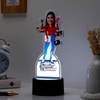Gift Wonder Woman Personalized LED Caricature