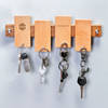 Wooden Key Holder - Customized with Logo & Message Online