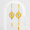 Yellow Radiance Evil Eye Bhaiya Bhabhi Rakhi